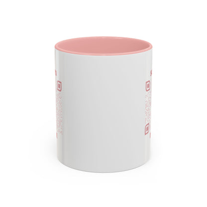 Dating – Mug – Pink – Scan to DM Me