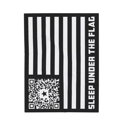 Patriot – Blanket – Black – Sleep Under the Flag