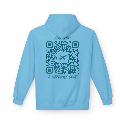 Travel – Hoodie – Scan for a Surprise Spot
