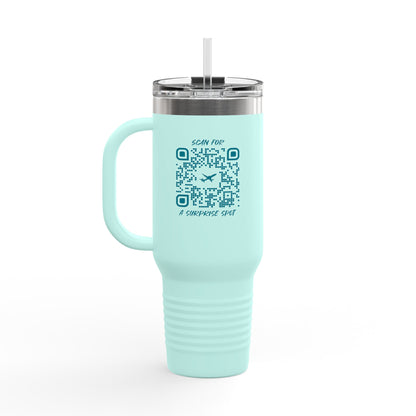 Travel – Travel Mug – Scan for a Surprise Spot
