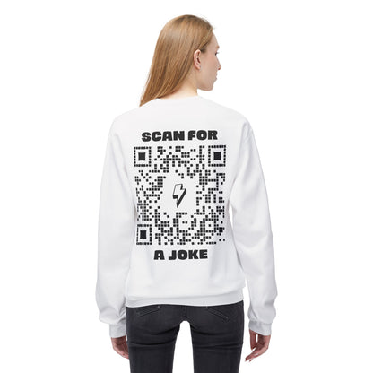 Fun – Sweatshirt – Scan for a Joke