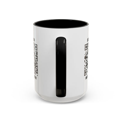 Fitness – Mug – Black – Scan for Motivation