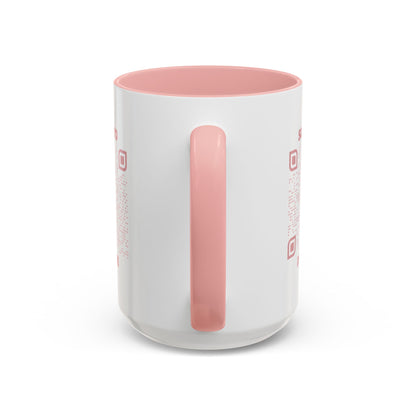 Dating – Mug – Pink – Scan to DM Me