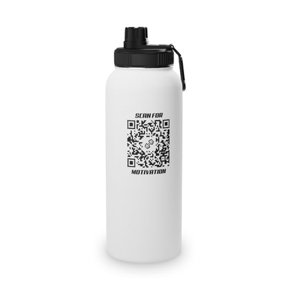 Fitness – Water Bottle – Scan for Motivation