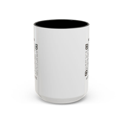 Love – Mug – Black – Scan for a Love Quote