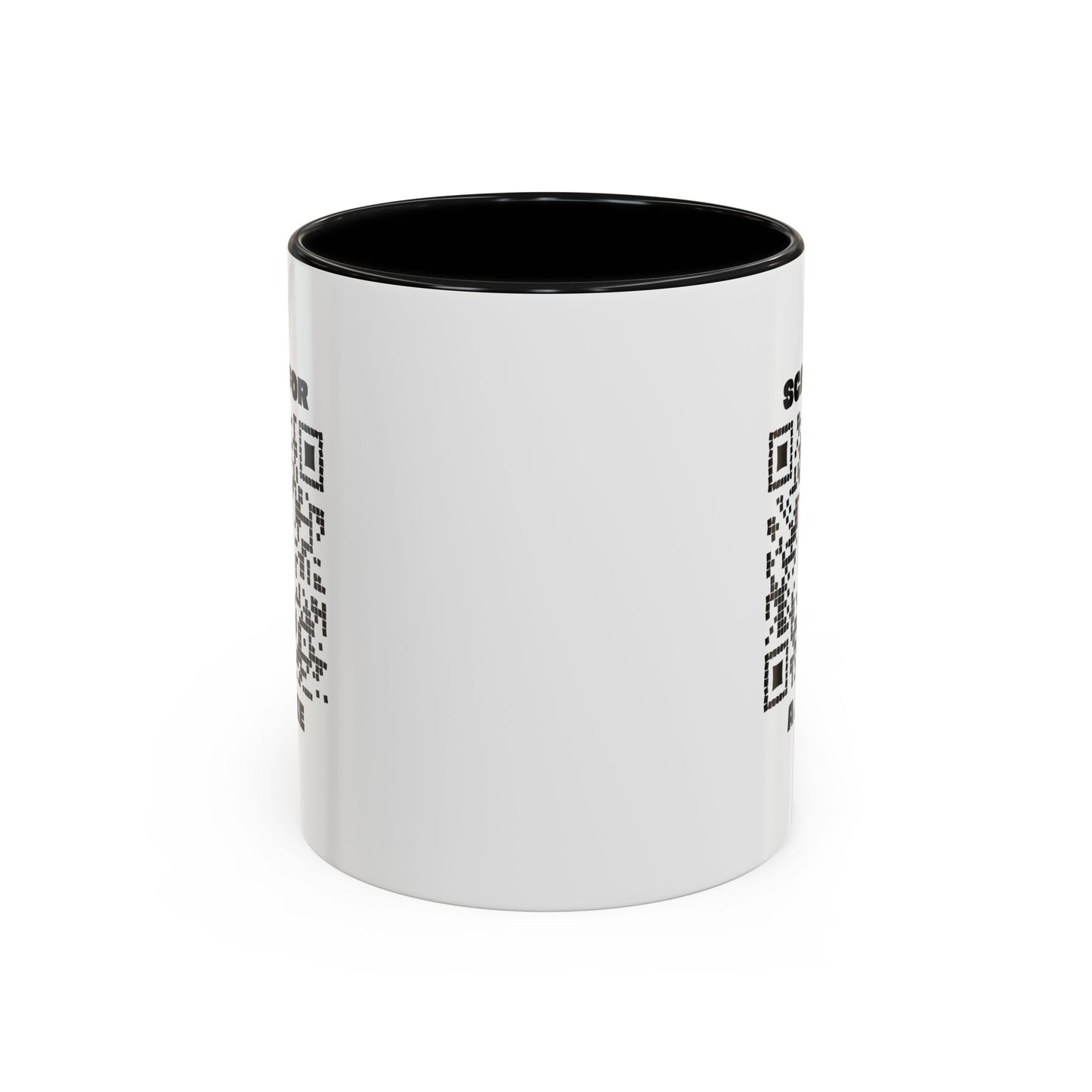 Fun – Mug – Black – Scan for a Joke