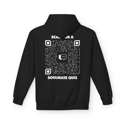 Dating – Hoodie – Scan for a Soulmate Quiz