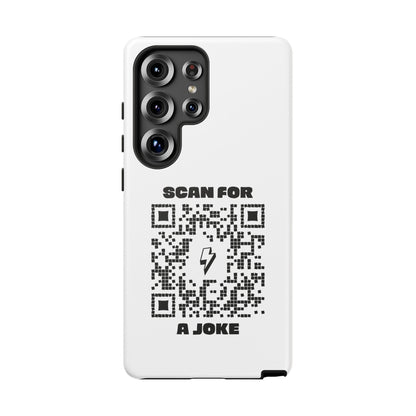 Fun – Tough Case – White – Scan for a Joke