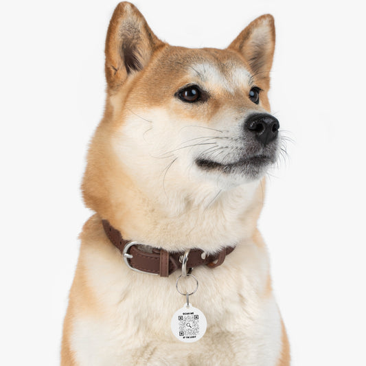 Lost & Found – Tag – White – Scan Me If I'm Lost
