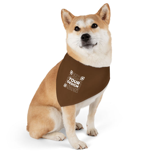 Bandana Collar – Brown - QR NATION