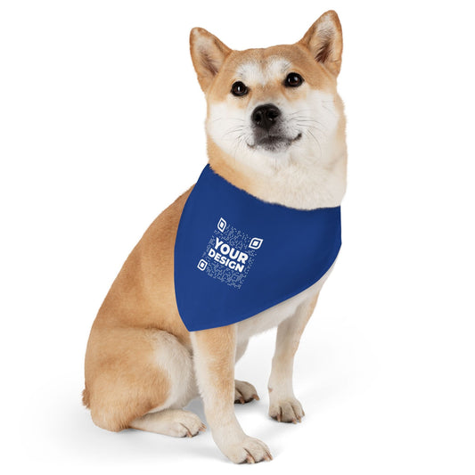 Bandana Collar – Dark Blue - QR NATION