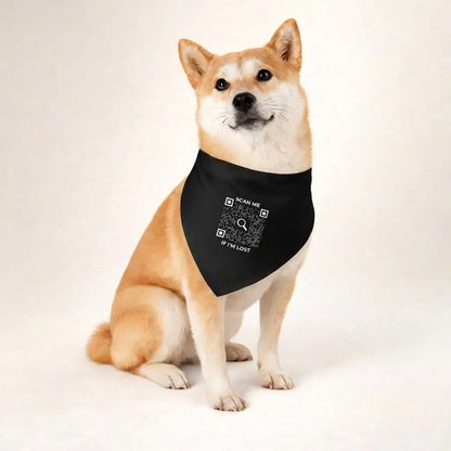 Bandana Collar – Scan Me If I'm Lost - QR NATION