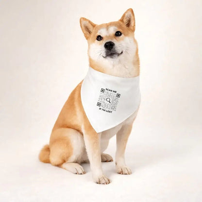 Bandana Collar – Scan Me If I'm Lost - QR NATION