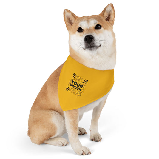 Bandana Collar – Yellow - QR NATION