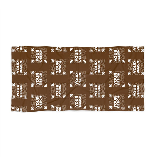 Beach Towel – Brown - QR NATION