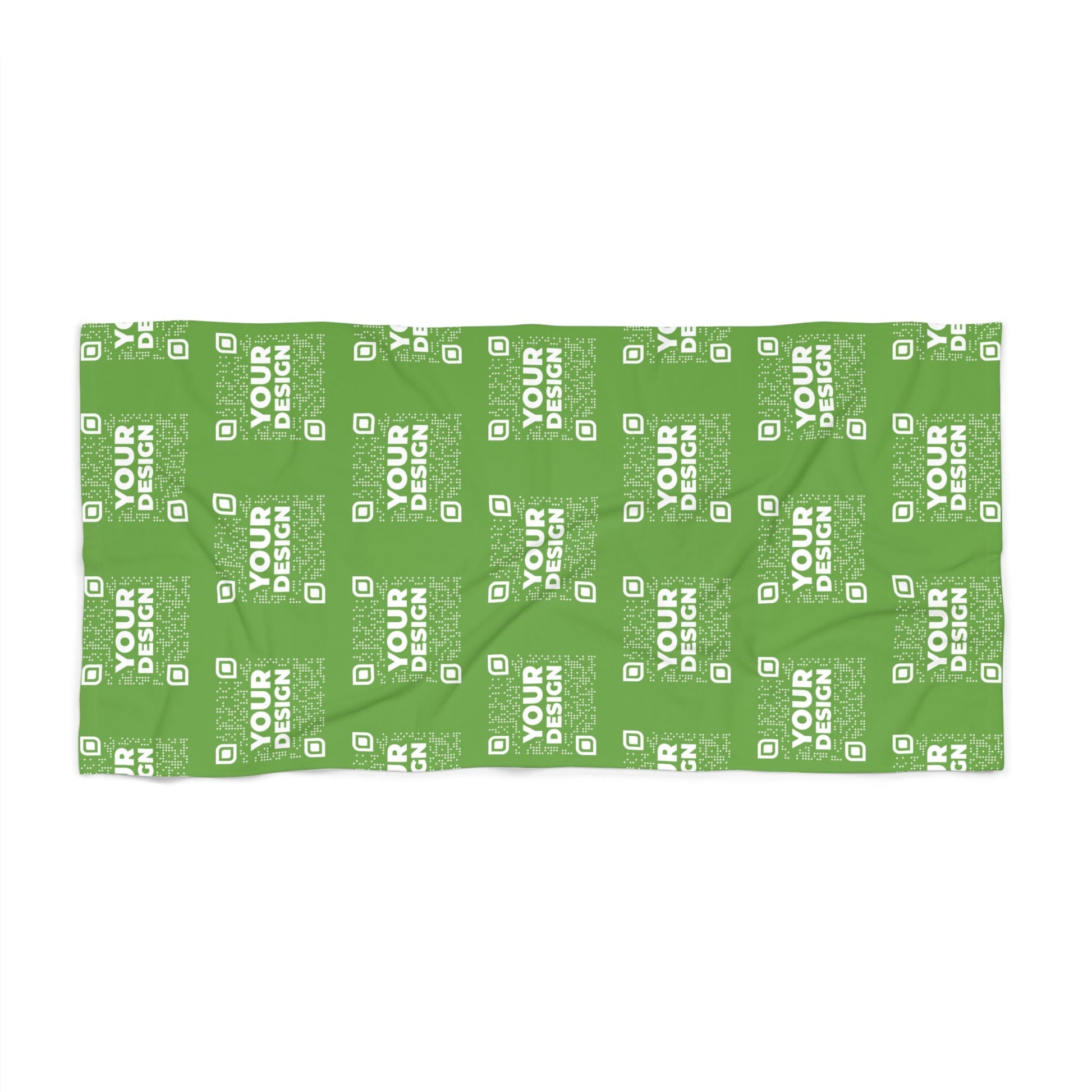 Beach Towel – Green - QR NATION