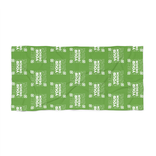 Beach Towel – Green - QR NATION