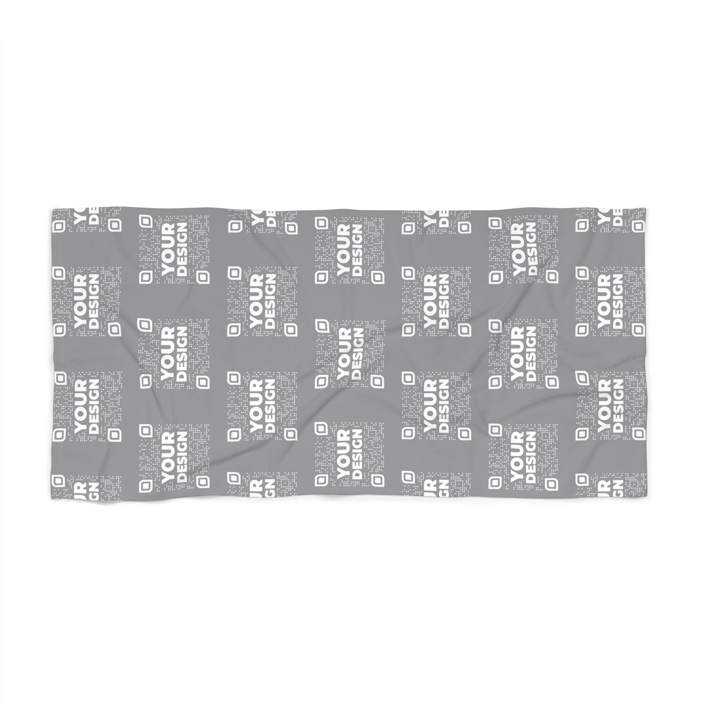 Beach Towel – Grey - QR NATION