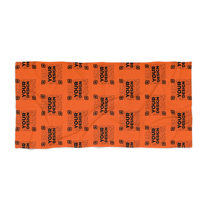 Beach Towel – Orange - QR NATION