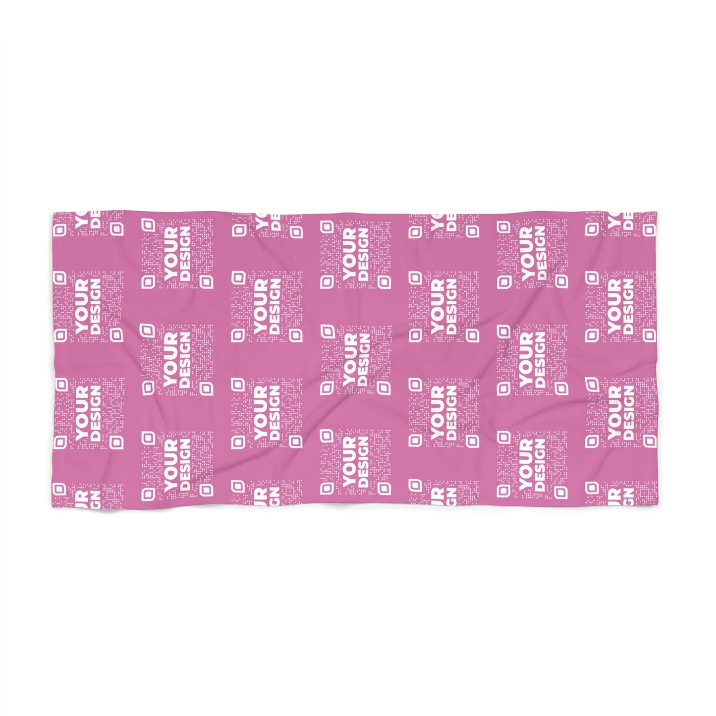 Beach Towel – Pink - QR NATION