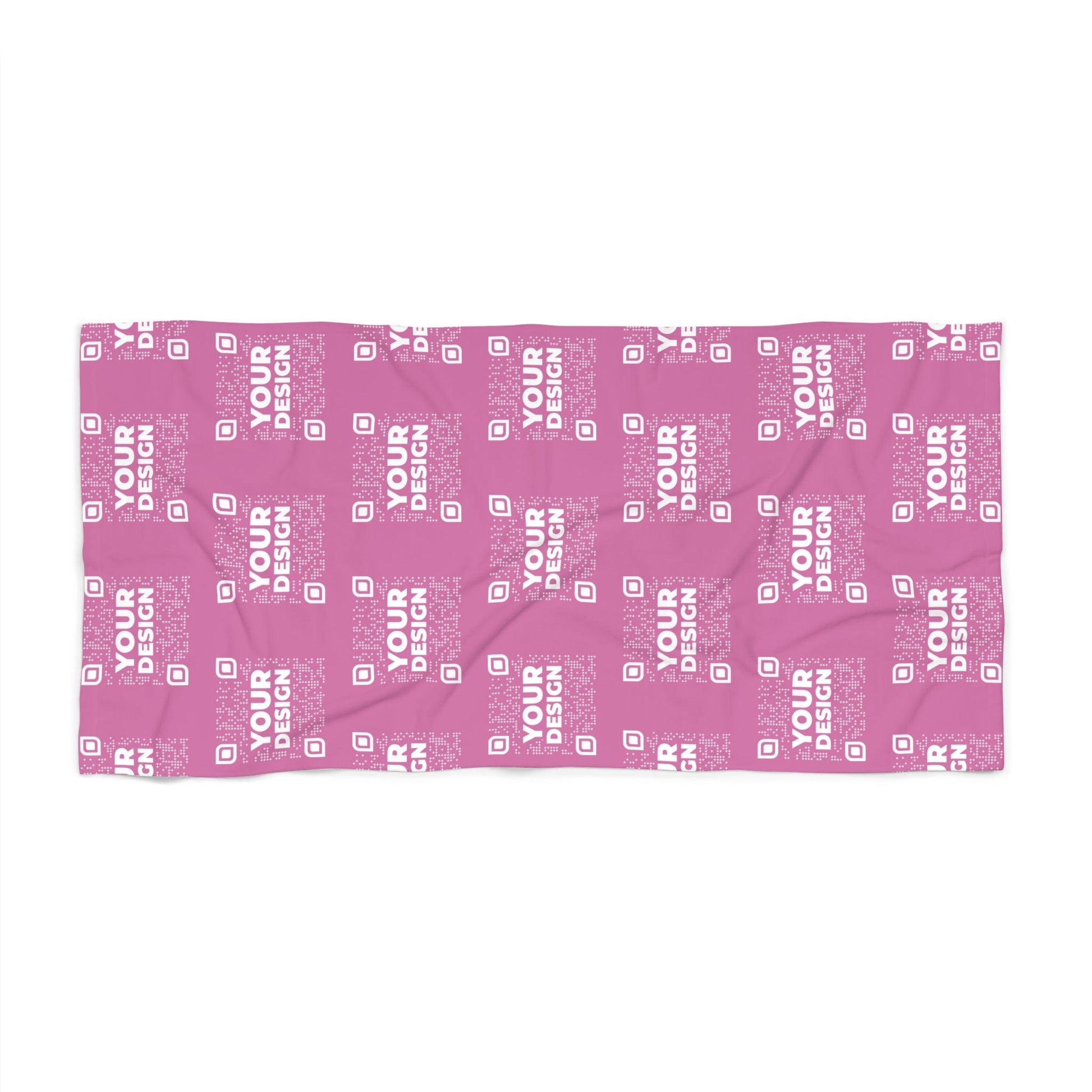 Beach Towel – Pink - QR NATION