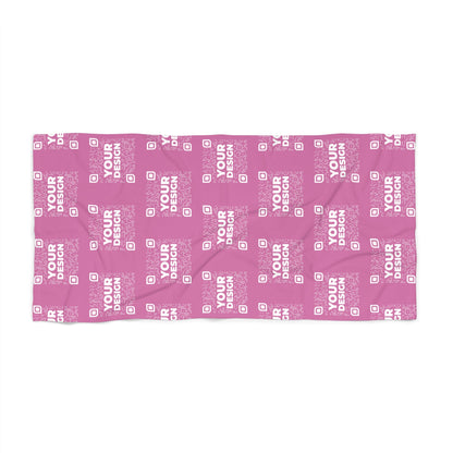 Beach Towel – Pink - QR NATION