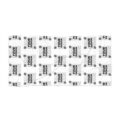 Beach Towel – White - QR NATION