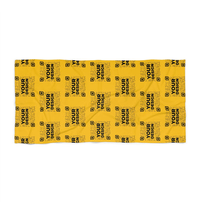 Beach Towel – Yellow - QR NATION