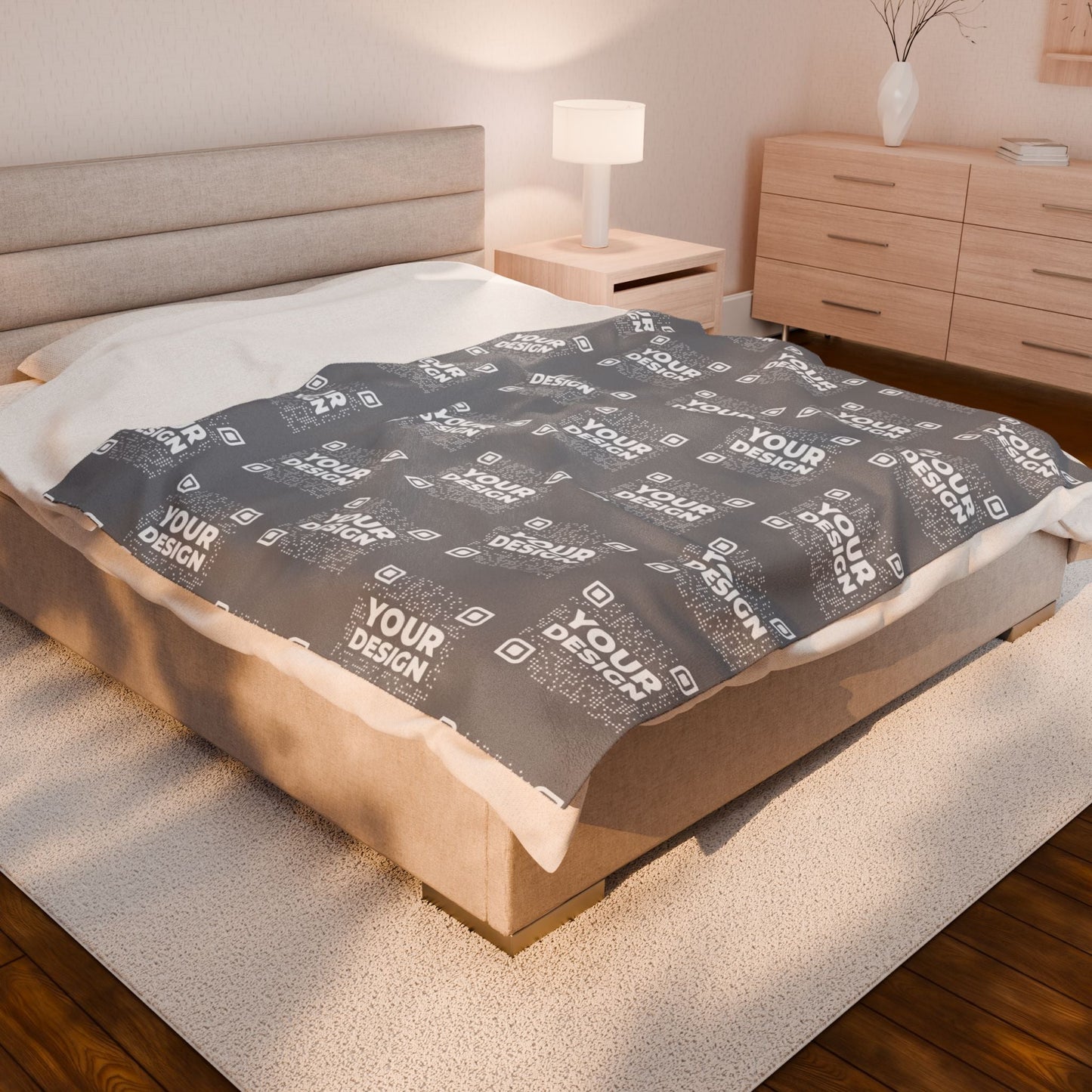 Blanket – Grey - QR NATION