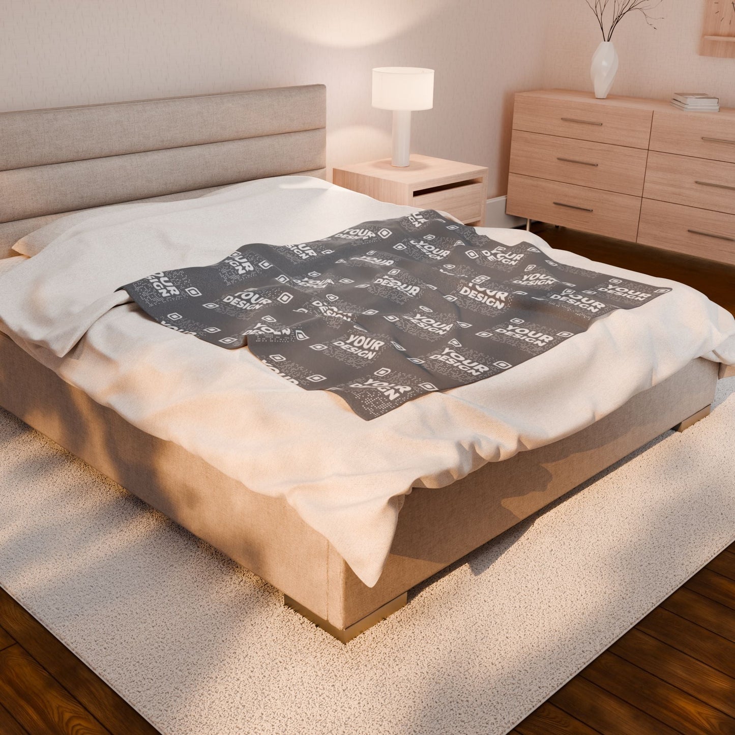 Blanket – Grey - QR NATION