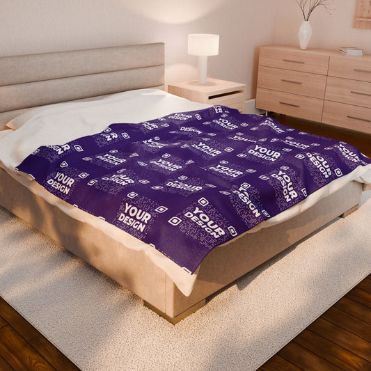 Blanket – Purple - QR NATION