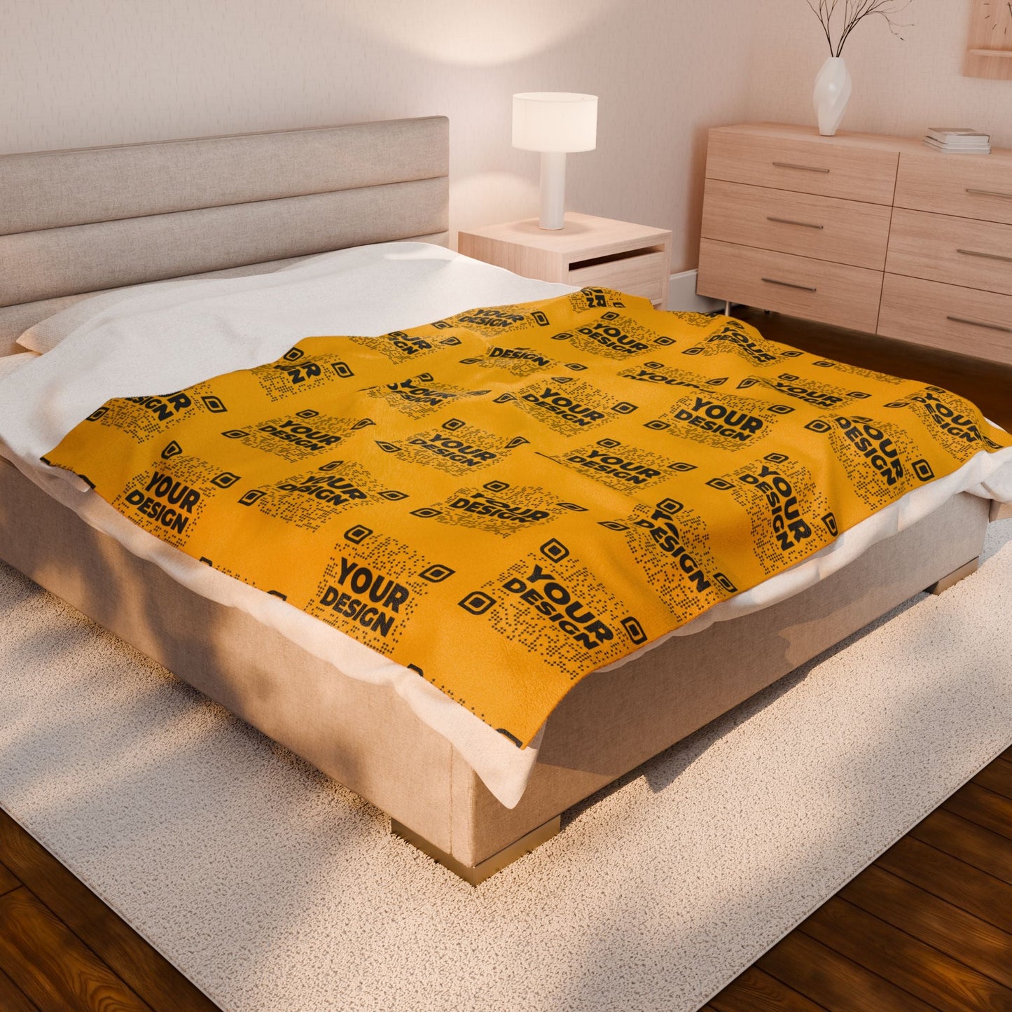 Blanket – Yellow - QR NATION