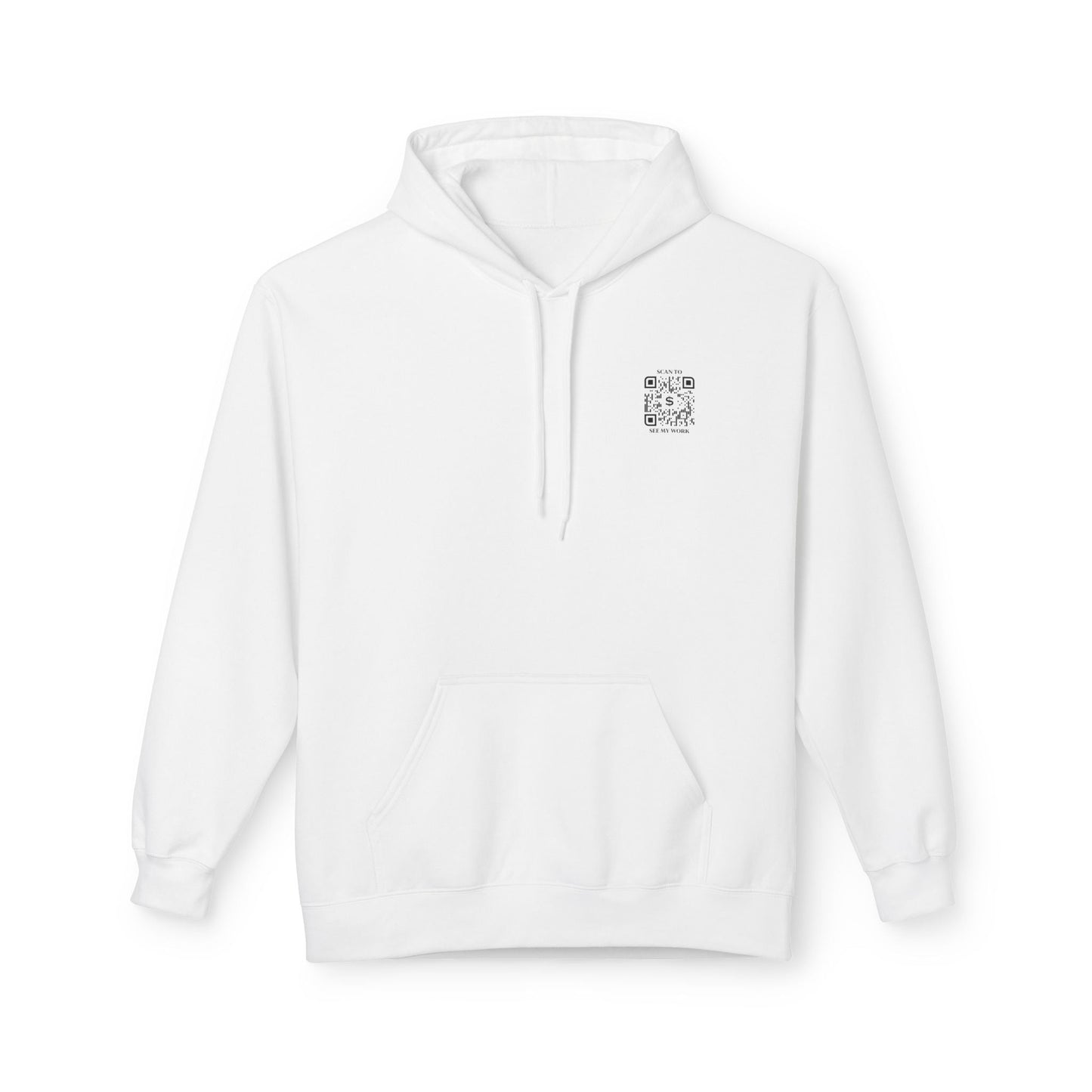 Business & Networking – Hoodie – Scan to See My Work - QR NATION
