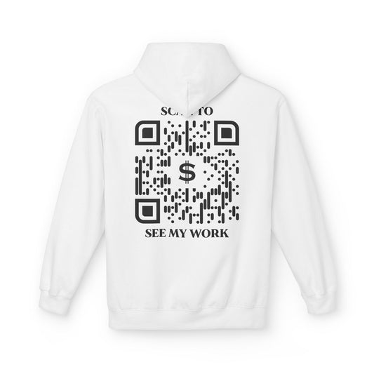 Business & Networking – Hoodie – Scan to See My Work - QR NATION