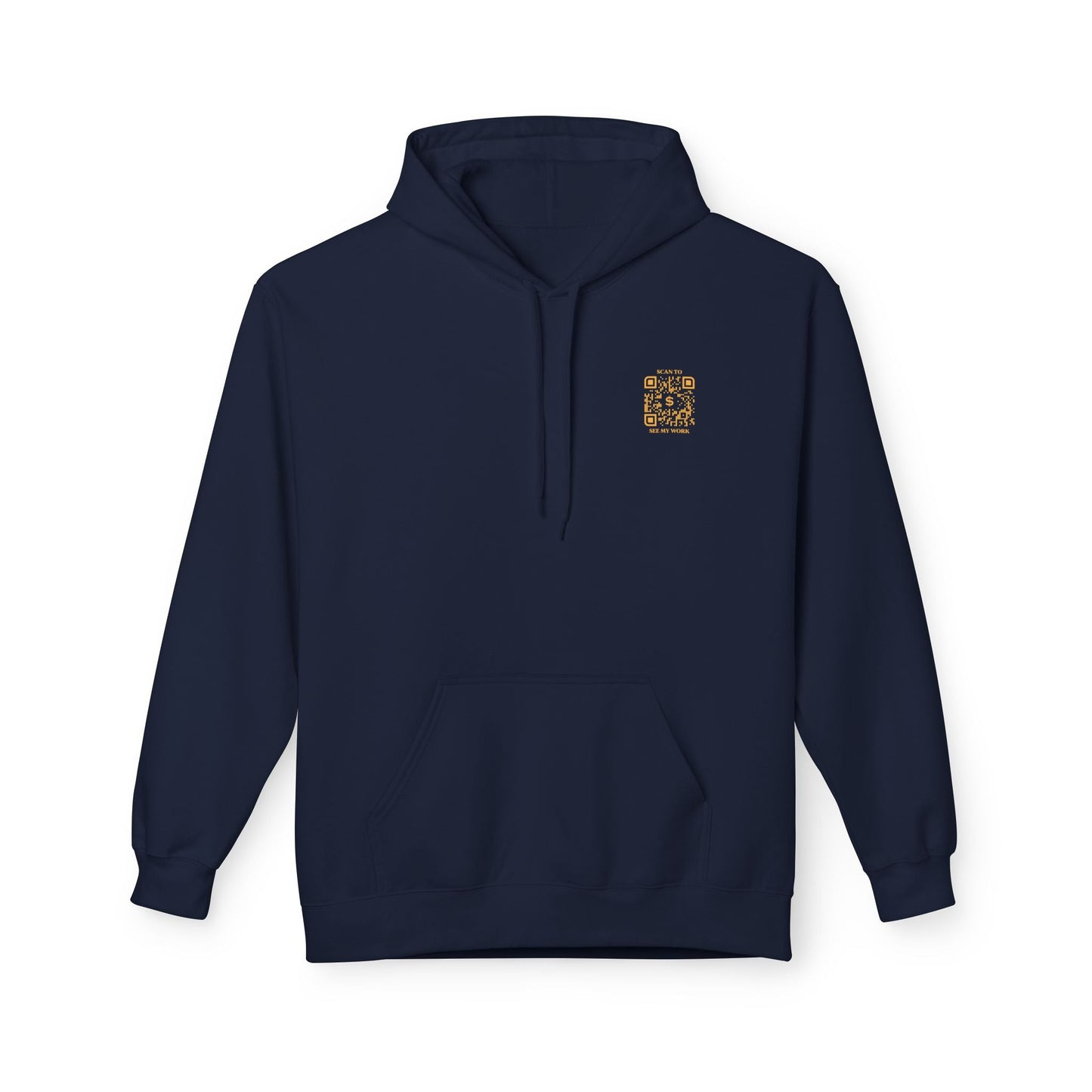 Business & Networking – Hoodie – Scan to See My Work - QR NATION