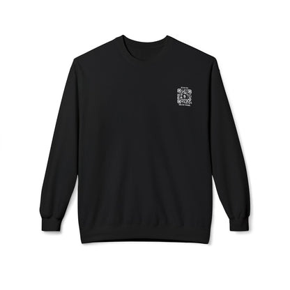 Business & Networking – Sweatshirt – Scan to See My Work - QR NATION