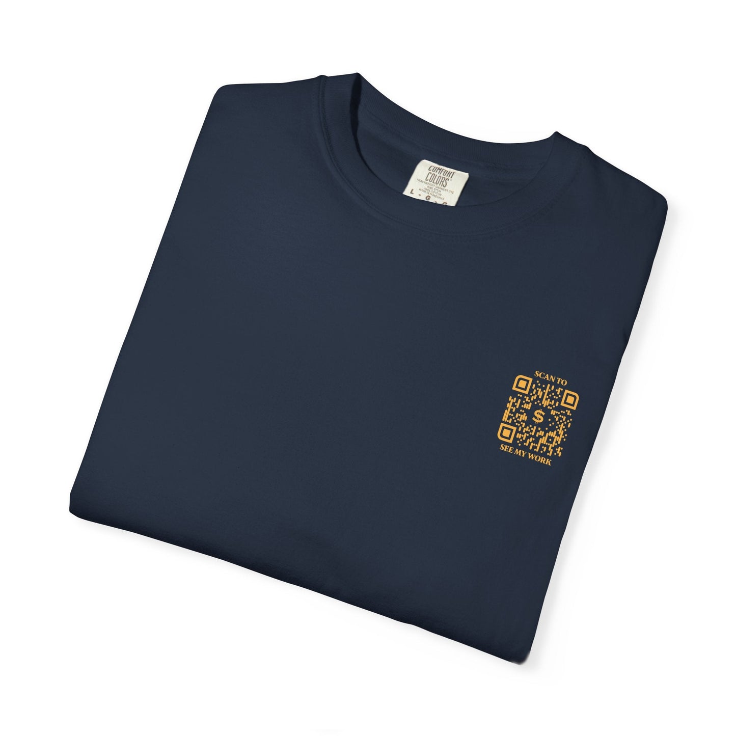 Business & Networking – T-shirt – Scan to See My Work - QR NATION