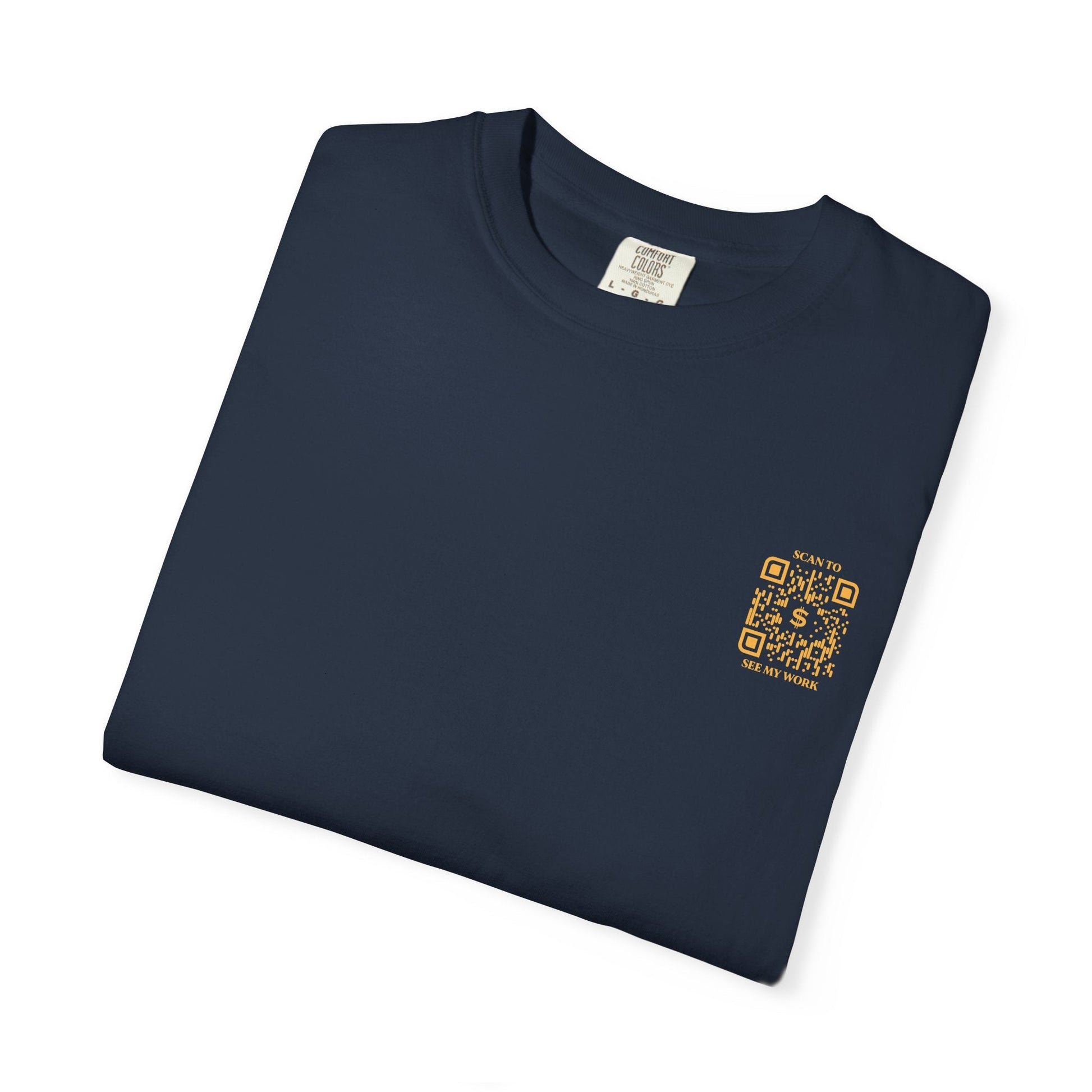 Business & Networking – T-shirt – Scan to See My Work - QR NATION