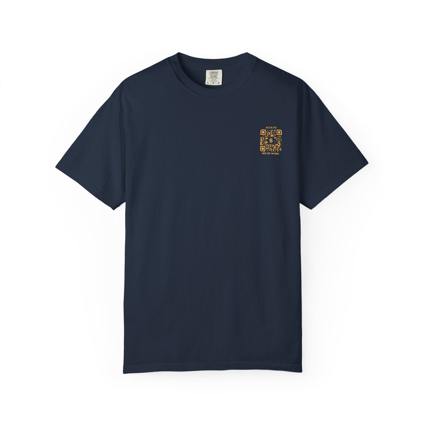 Business & Networking – T-shirt – Scan to See My Work - QR NATION