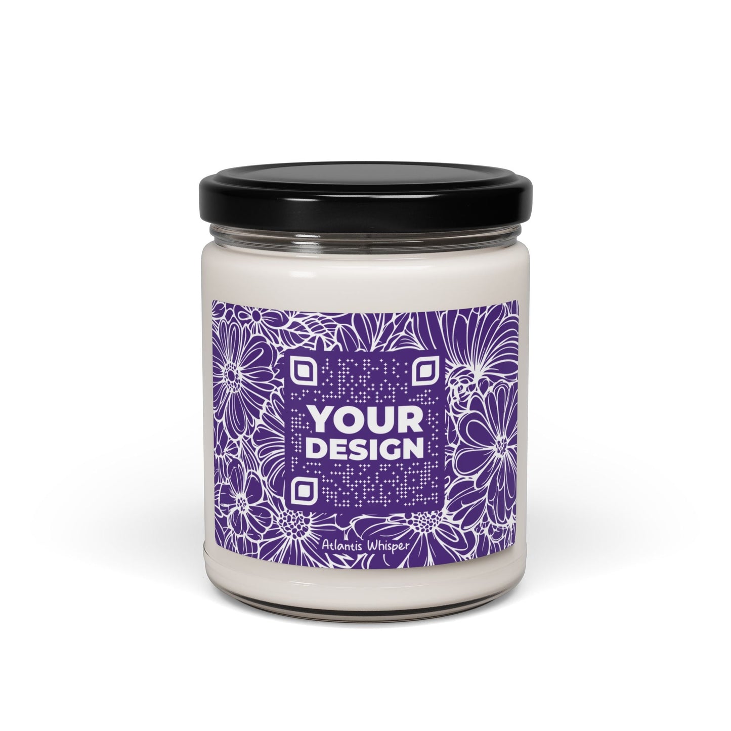 Candle – Purple - QR NATION