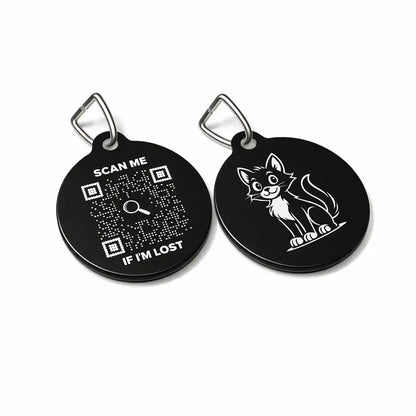 Cat Tag – Scan Me If I'm Lost - QR NATION