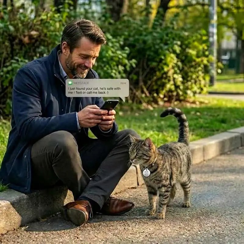 Cat Tag – Scan Me If I'm Lost - QR NATION