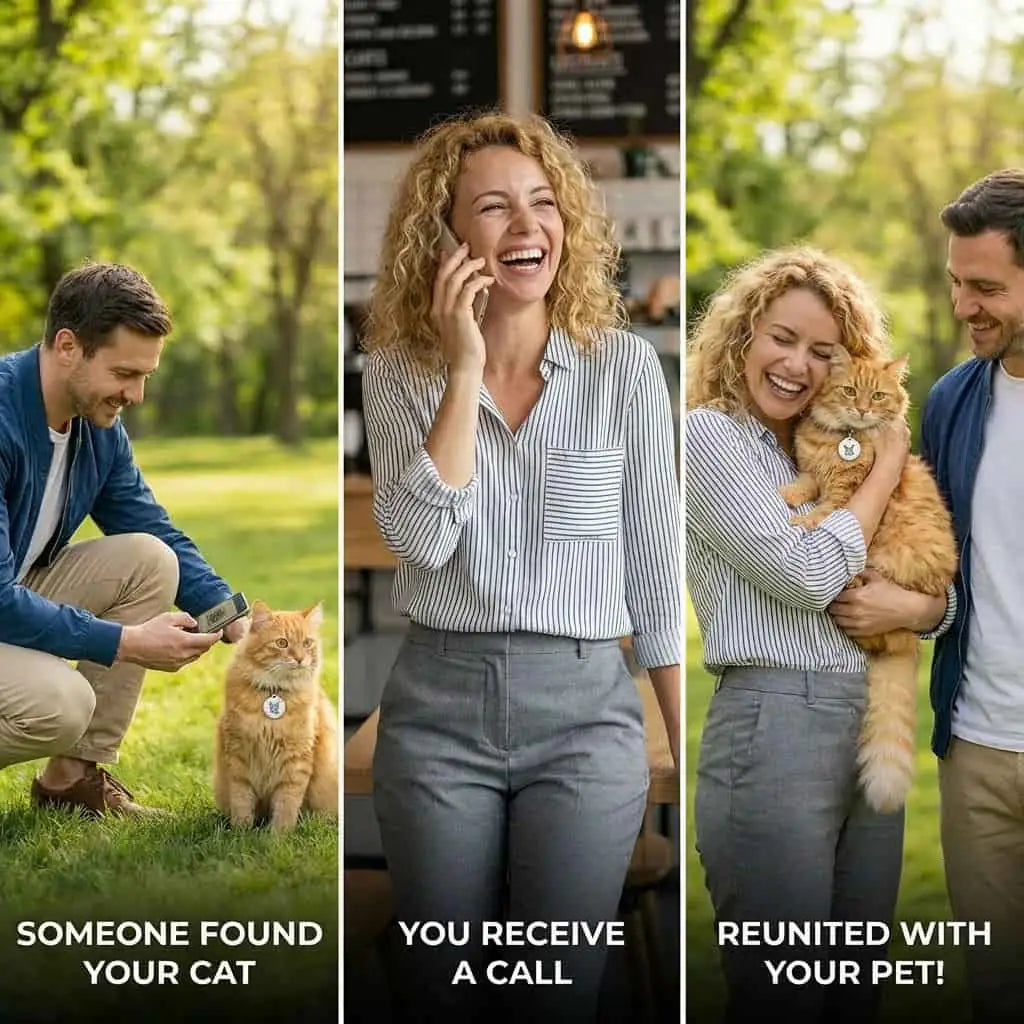 Cat Tag – Scan Me If I'm Lost - QR NATION