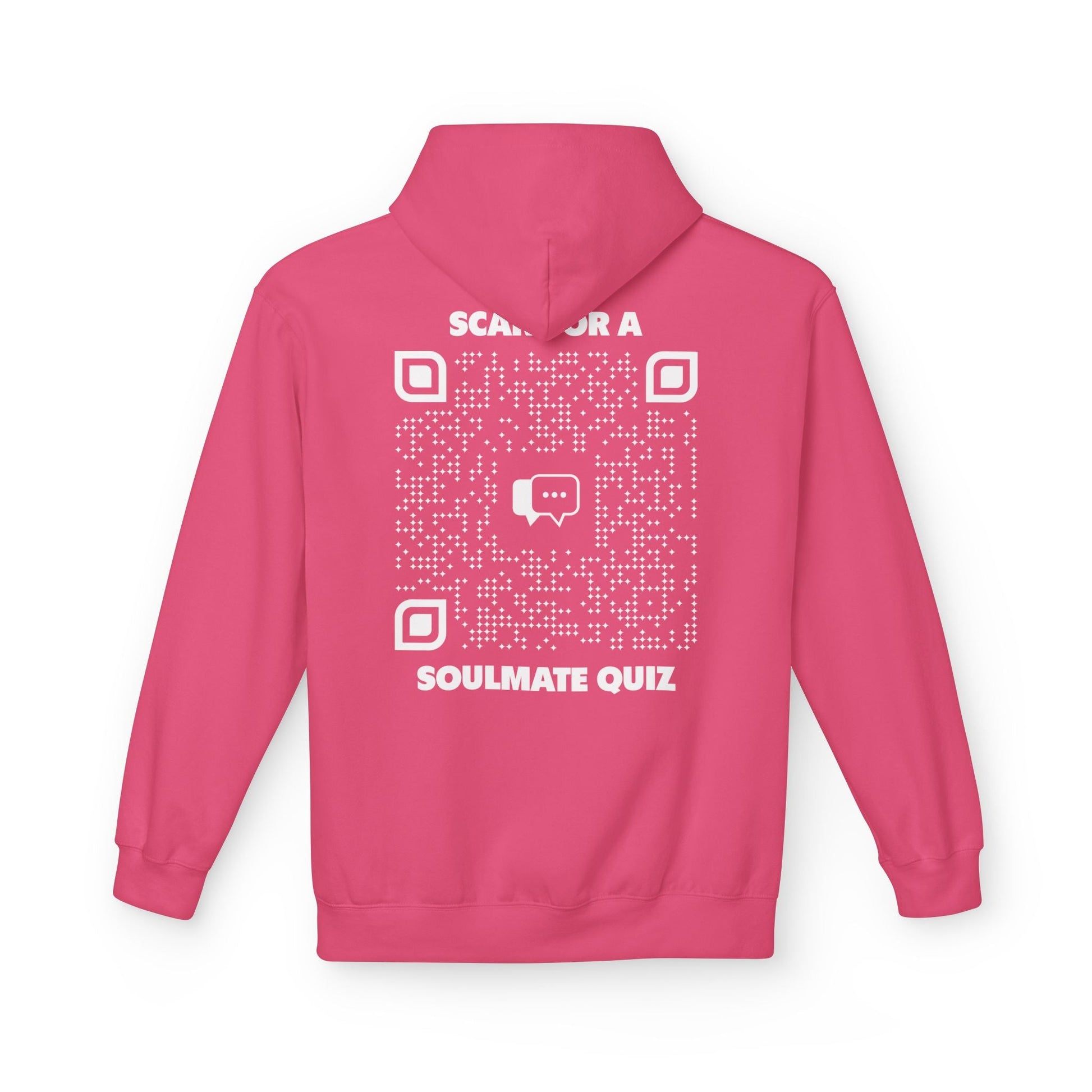 Dating – Hoodie – Scan for a Soulmate Quiz - QR NATION
