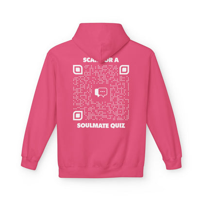 Dating – Hoodie – Scan for a Soulmate Quiz - QR NATION