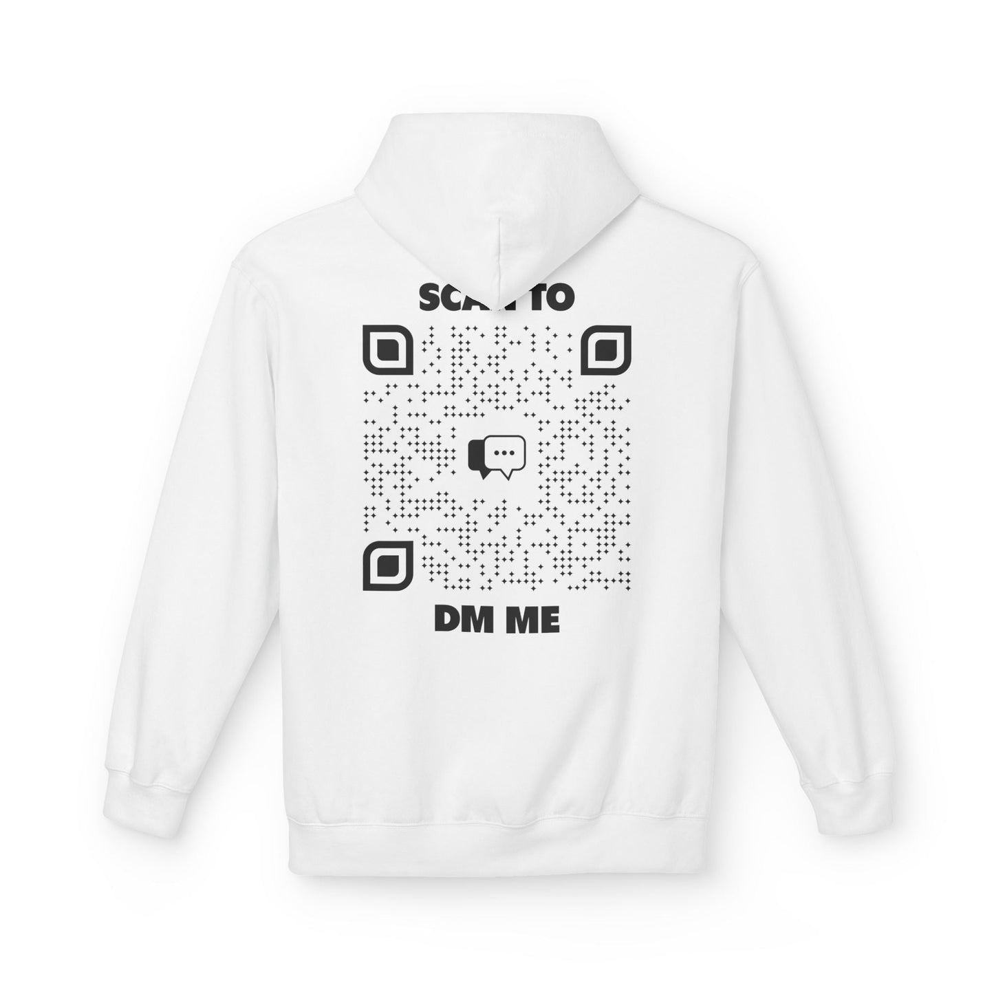 Dating – Hoodie – Scan to DM Me - QR NATION