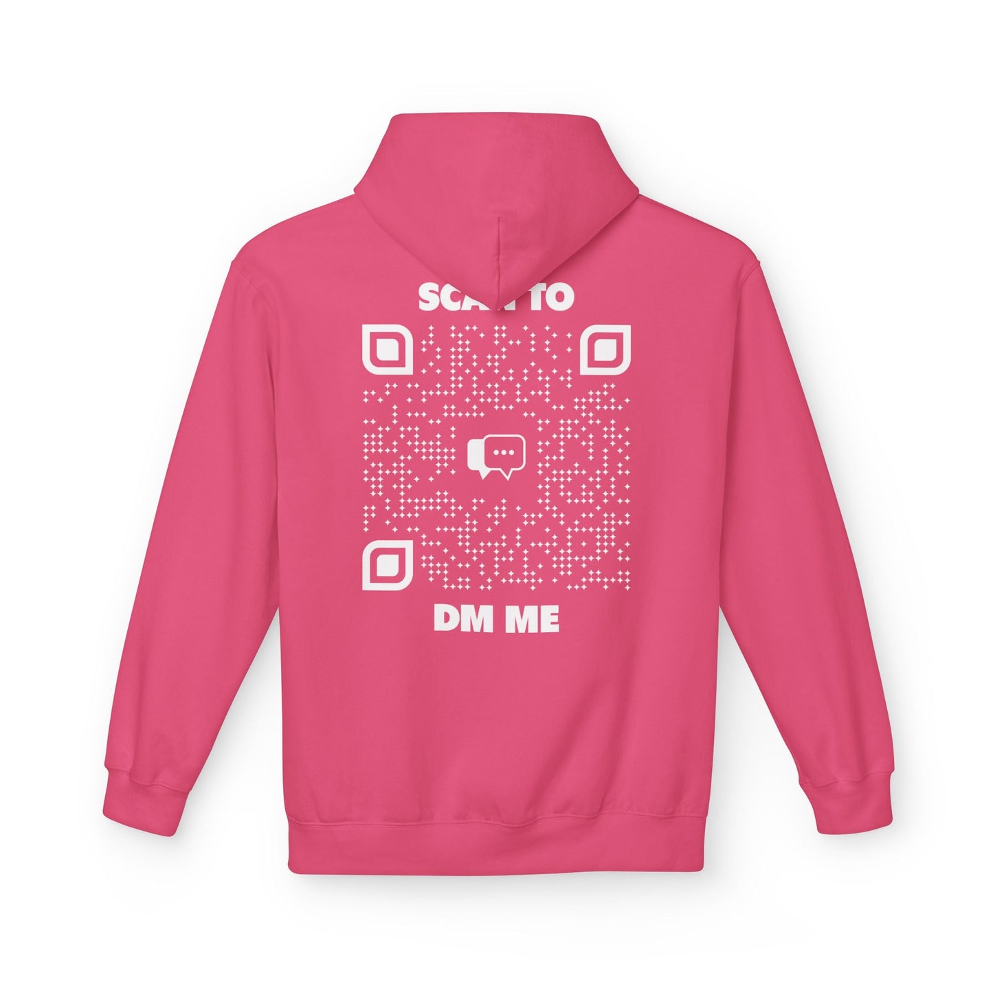 Dating – Hoodie – Scan to DM Me - QR NATION