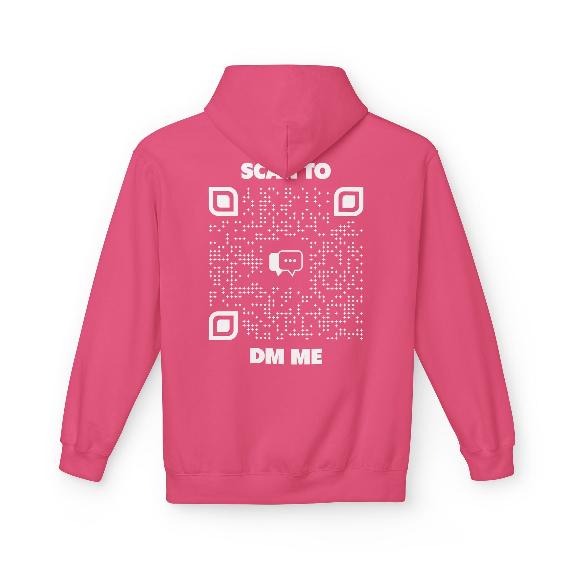 Dating – Hoodie – Scan to DM Me - QR NATION