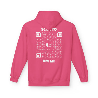 Dating – Hoodie – Scan to DM Me - QR NATION