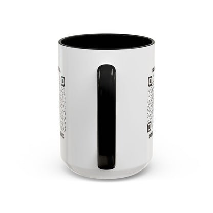 Dating – Mug – Black – Scan for a Soulmate Quiz - QR NATION